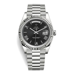 THE DATE - Eclipse Noir - Leclerc Watches