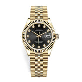 THE LADY DATE - Noir - Leclerc Watches