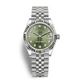 THE LADY DATE - Olive - Leclerc Watches